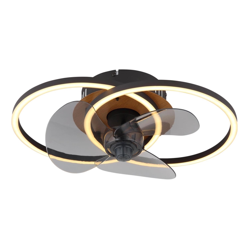 Globo - LED Димируем таванен вентилатор LED/24W/230V 2700-6500K + дистанционно управление