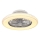 Globo - LED Димируем таванен вентилатор LED/40W/230V 3000-6500K + дистанционно управление