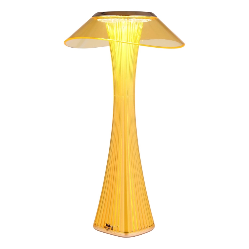 Globo - LED Димируема акумулаторна настолна лампа LED/2,5W/3,7V 1200mAh 2700K/4500K/6500K златист