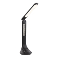 Globo - LED Димируема акумулаторна настолна лампа с дисплей LED/4W/230V 2200 mAh черен