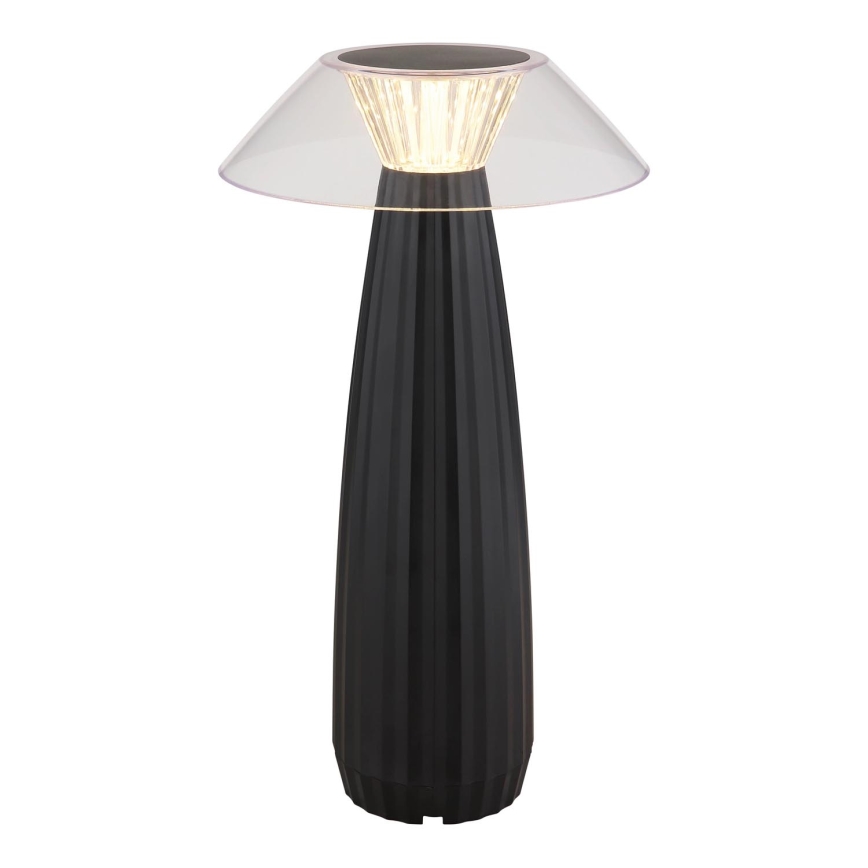 Globo - LED Димируема акумулаторна настолна сензорна лампа LED/1W/3,7V 3000K 1200mAh черен