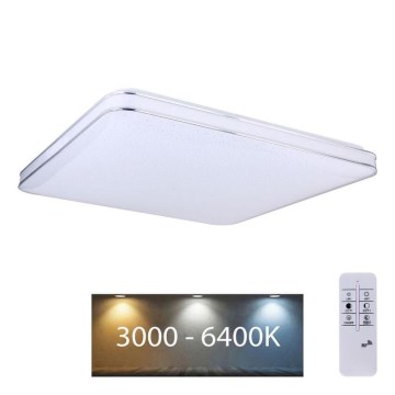 Globo - LED Димируема Лампа за таван LED/48W/230V + дистанционно управление