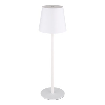 Globo - LED Димируема сензорна екстериорна лампа LED/3W/3,7V IP44 1800 mAh USB бял