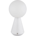 Globo - LED Димируема сензорна екстериорна настолна лампа LED/1,5W/5V 3000/4500/6500K 1800 mAh IP41 бял