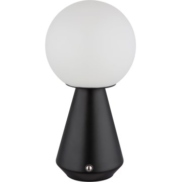 Globo - LED Димируема сензорна екстериорна настолна лампа LED/1,5W/5V 3000/4500/6500K 1800 mAh IP41 черен