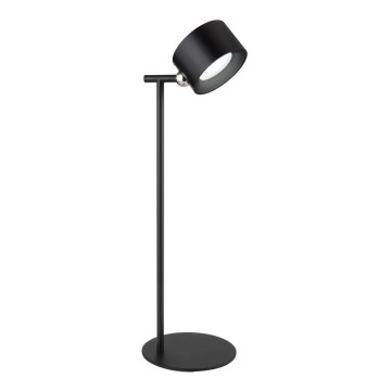 Globo - LED Димируема сензорна настолна лампа 4в1 LED/4W/5V 3000/4000/5000K 1200 mAh черен