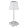 Globo - LED Димируема сензорна настолна лампа LED/2W/5V 3000/4500/6500K 800 mAh сребрист