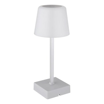 Globo - LED Димируема сензорна настолна лампа LED/2W/5V 3000/4500/6500K 800 mAh сребрист