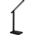 Globo - LED Димируема сензорна настолна лампа LED/3W/5V 2800/4000/6500K 1800 mAh черен