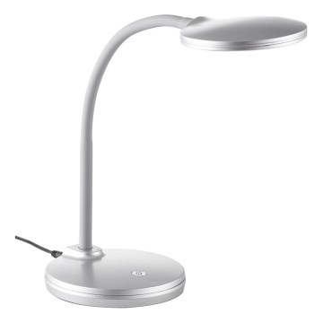Globo - LED Димируема сензорна настолна лампа LED/4W/230V сребрист