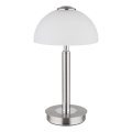 Globo - LED димируема сензорна настолна лампа LED/7W/230V 3000K матов хром