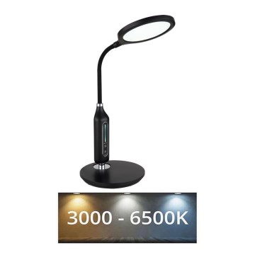 Globo - LED Димируема сензорна настолна лампа LED/9W/230V 3000/4000/65000K черен