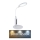Globo - LED Димируема сензорна настолна лампа LED/9W/230V 3000/4000/6500K сив
