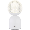 Globo - LED Димируема сензорна настолна лампа LED/2W/5V 2700/4000/65000K 1800 mAh бял