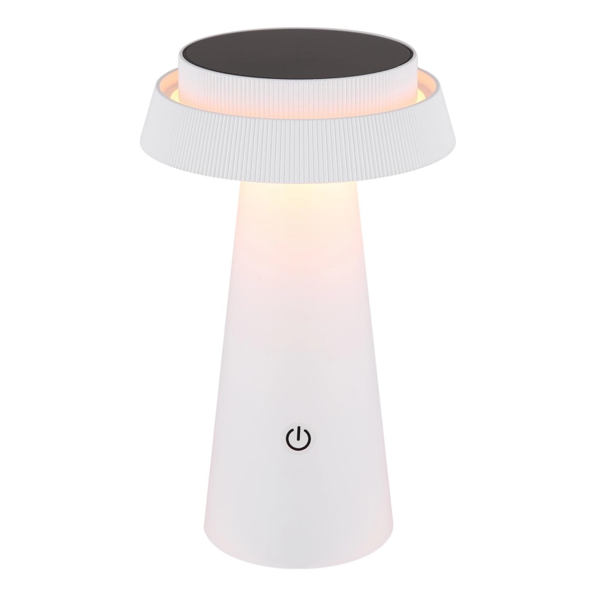 Globo - LED Димируема соларна сензорна лампа LED/4W/3,7W IP54 бял