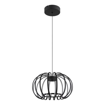 Globo - LED димируема висяща лампа на кабел LED/40W/230V 3000K черна