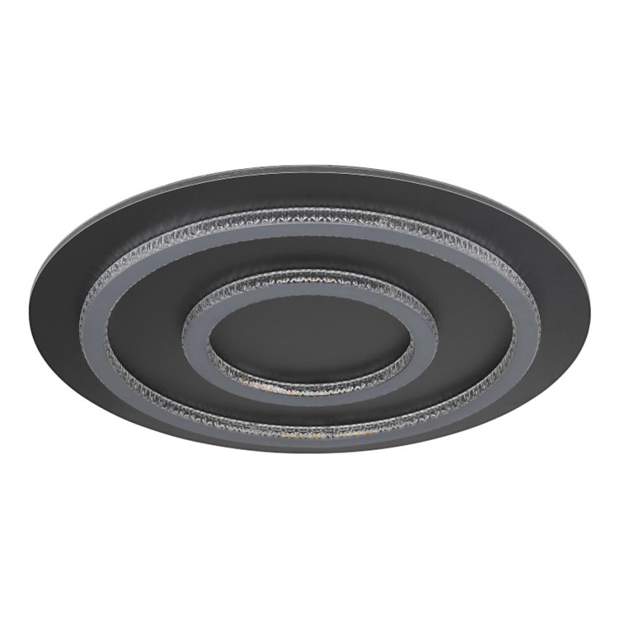 Globo - LED димируемо таванно осветително тяло LED/60W/230V 3000–6500K Ø 55 см, антрацит + дистанционно управление