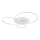 Globo - LED димируемо таванно осветително тяло LED/70W/230V 2700-6500K 105x26,5 cm бяло + дистанционно управление