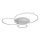 Globo - LED димируемо таванно осветително тяло LED/70W/230V 2700-6500K Wi-Fi Tuya матов хром + дистанционно управление