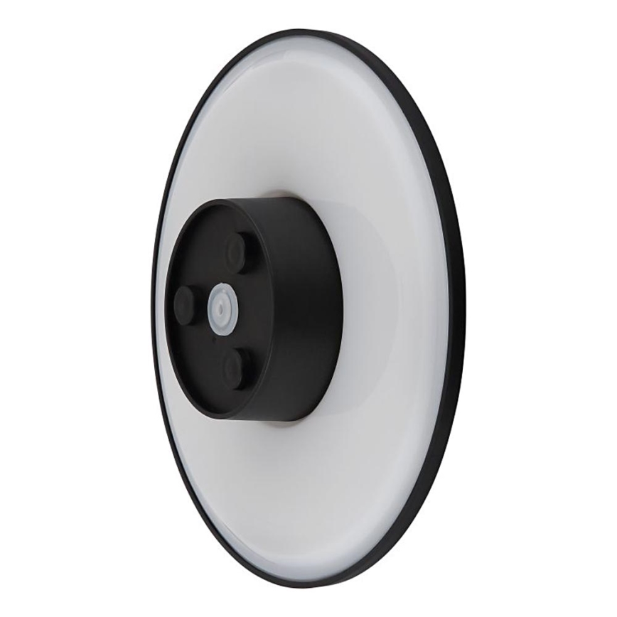 Globo - LED Екстериорен аплик LED/15W/230V 3000/4000/6000K Ø 25,2 см IP44 черен