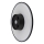 Globo - LED Екстериорен аплик LED/15W/230V 3000/4000/6000K Ø 25,2 см IP44 черен