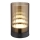 Globo - LED Екстериорна димируема акумулаторна сензорна настолна лампа LED/2W/3,7V 2700/4000/6500K 1200mAh IP44 кафяв