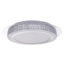 Globo - LED Kристал Ceiling Light LED/18W/230V