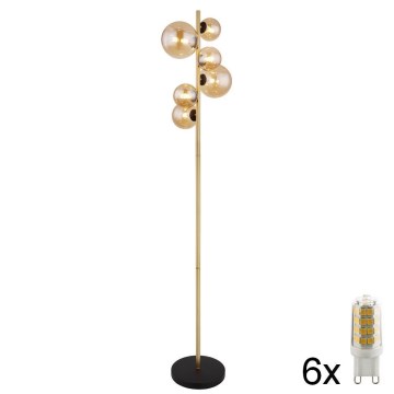 Globo - LED Лампион 6xG9/3W/230V месинг