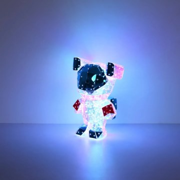 Globo - LED настолна декорация в подаръчна опаковка LED/0,03W/5V USB космическо мече