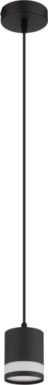 Globo - LED Пендел 1xGX53/7W/230V 3000K черен