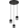 Globo - LED Пендел 3xGX53/7W/230V 3000K черен