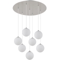 Globo - LED Пендел 7xG9/3,5W/230V бял