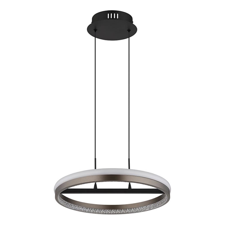 Globo - LED Пендел LED/40W/230V 3000/4000/6000K Ø 39,7 см кафяв