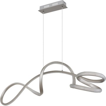 Globo - LED Пендел LED/40W/230V матов хром