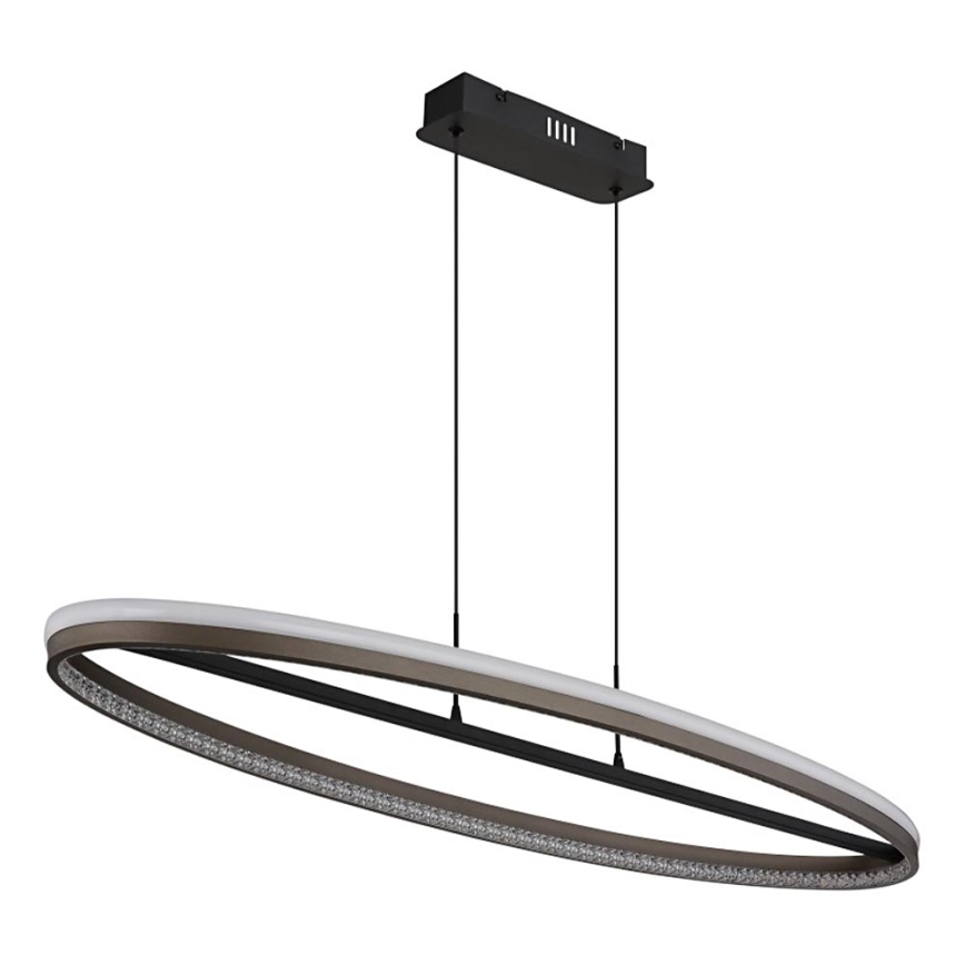 Globo - LED Пендел LED/60W/230V 3000/4000/6000K кафяв