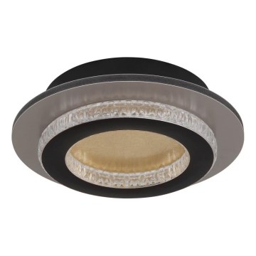 Globo - LED плафон LED/12W/230V 3000/4000/6500K диаметър 20 см черен