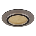 Globo - LED плафон LED/24W/230V 3000/4000/6500K Ø 35 см черен