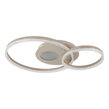 Globo - LED плафон LED/30W/230V 3000K 70x50 cm бежов