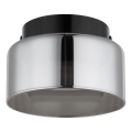 Globo - LED Плафониера 1xGX53/6W/230V Ø 13 см опушен/черен