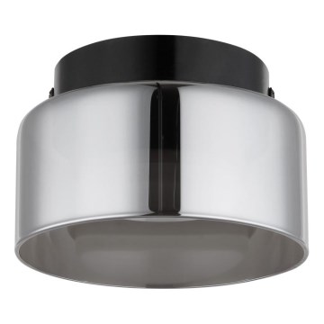 Globo - LED Плафониера 1xGX53/6W/230V Ø 13 см опушен/черен