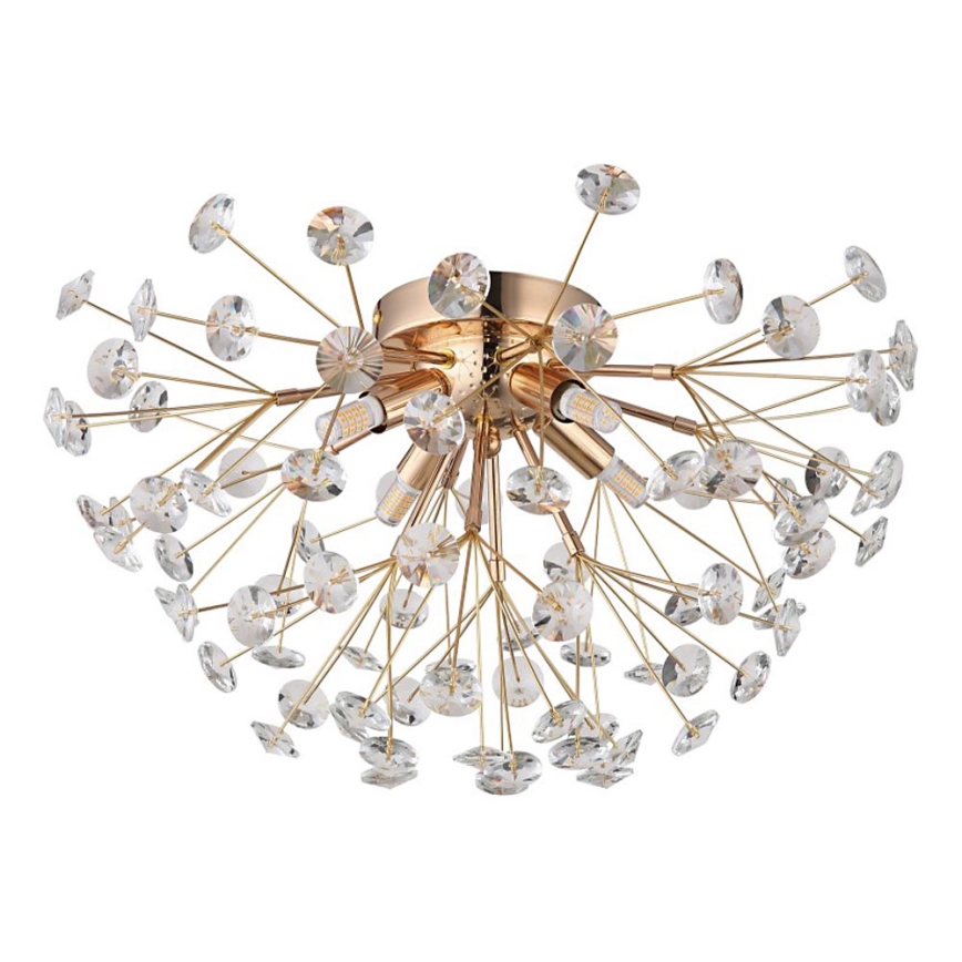 Globo - LED Плафониера 4xG9/3,5W/230V Ø 45 см златист