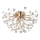 Globo - LED Плафониера 4xG9/3,5W/230V Ø 45 см златист
