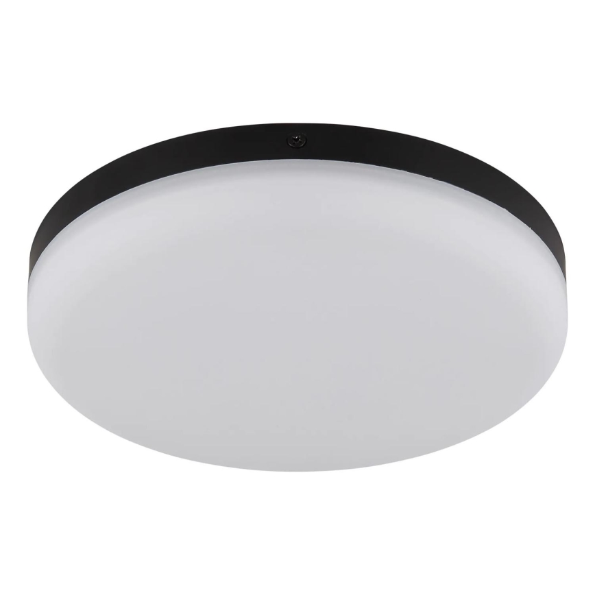 Globo - LED Плафониера LED/12W/230V 4000K Ø 22 см черен