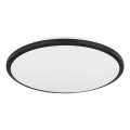 Globo - LED Плафониера LED/18W/230V 3000K Ø 35 см черен