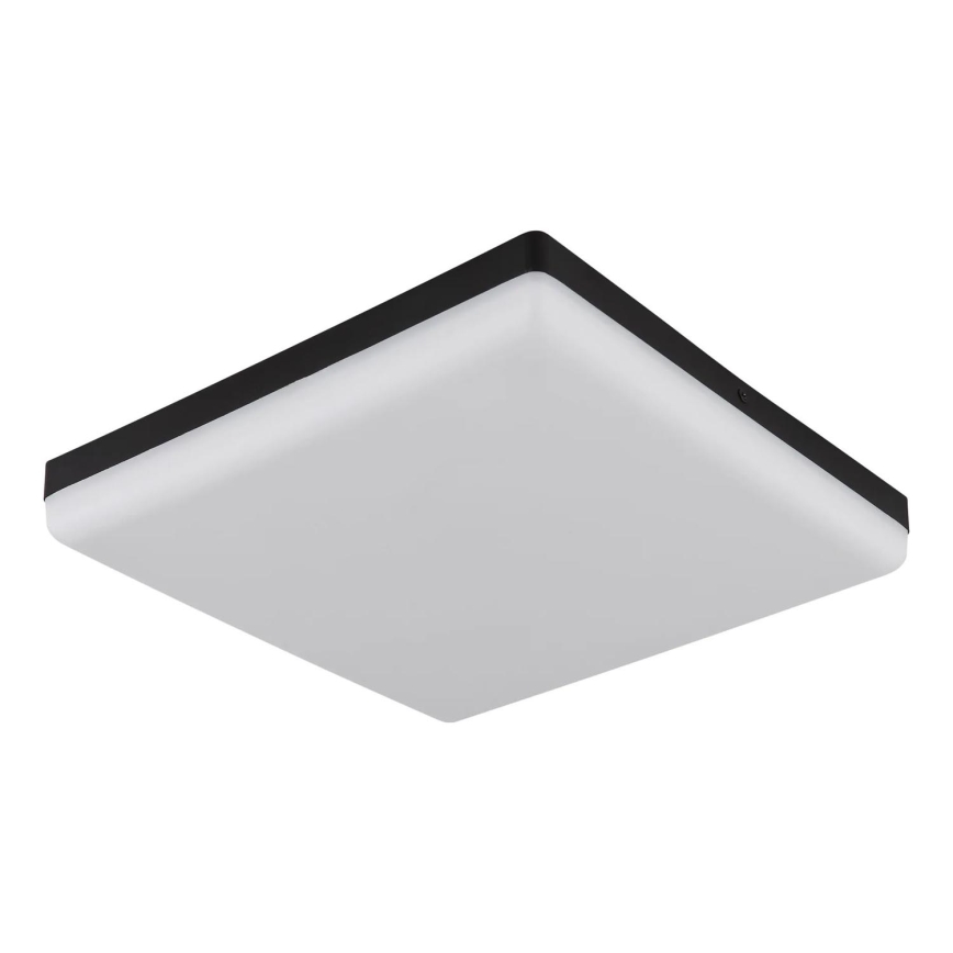 Globo - LED Плафониера LED/18W/230V 4000K 30x30 см черен