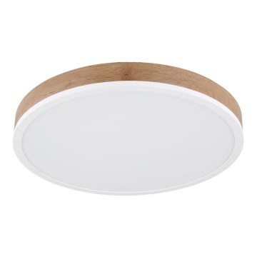 Globo - LED Плафониера LED/24W/230V Ø 45 см кафяв