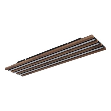 Globo - LED Плафониера LED/30W/230V 3000K 80x20 см дърво