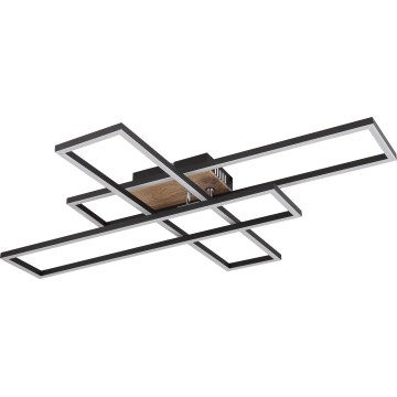 Globo - LED Плафониера LED/40W/230V 3000K 60x80 см черен