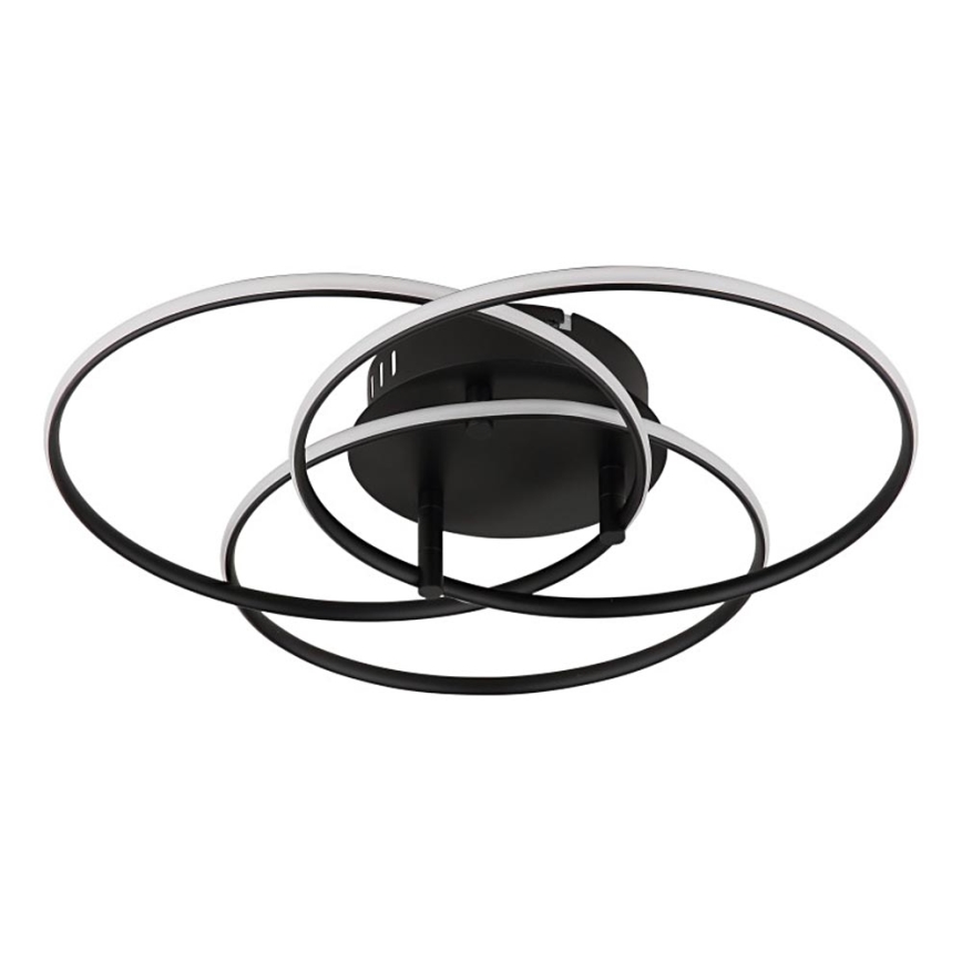Globo - LED Плафониера LED/40W/230V 4000K Ø 45,6 см черен
