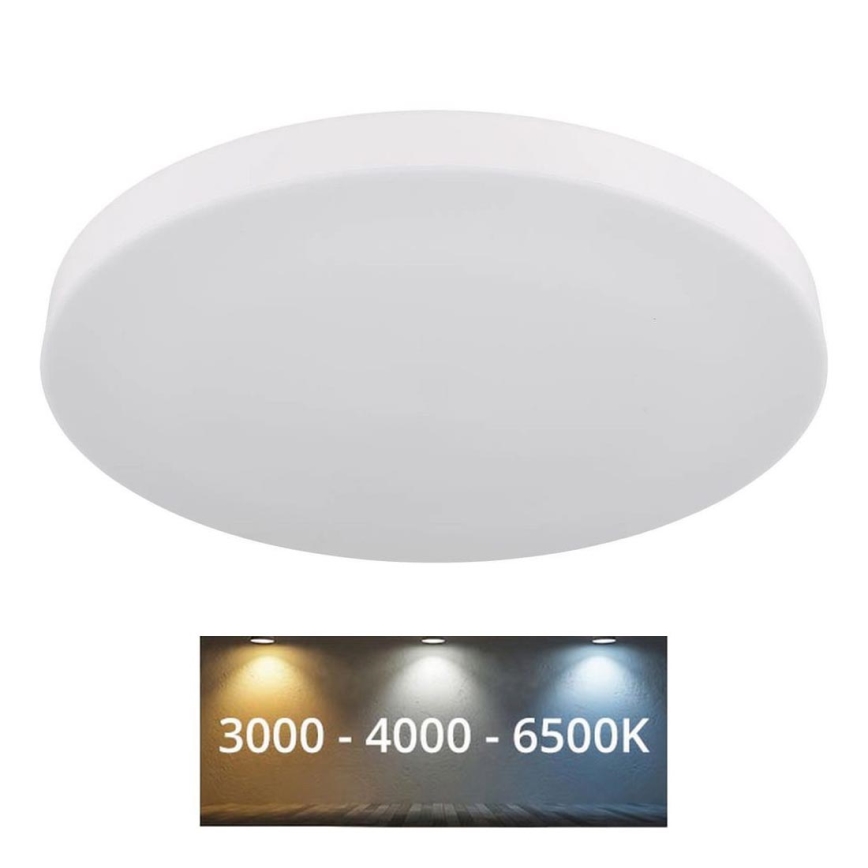 Globo - LED Плафониера LED/50W/230V 3000K/4000K/6500K Ø 50 см бял